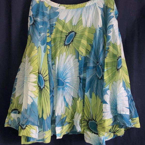 Joie Dresses & Skirts - Fresh Floral Joie Circle Skirt